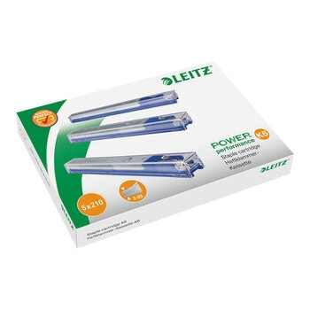 Leitz K6 藍色 LZ5551 專用訂書針卡匣 4盒