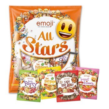 Emoji 綜合水果軟糖 1000公克 Emoji 綜合水果軟糖 1000公克