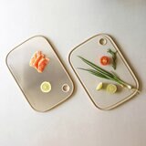 Mari Steiger 雙面砧板 奶油白