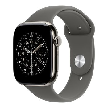 Apple Watch Series 11 GPS + 行動網路 42公釐 鈦金屬錶殼 附運動型錶帶