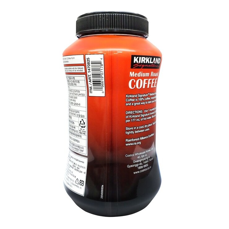 科克蘭 即溶咖啡粉 454公克