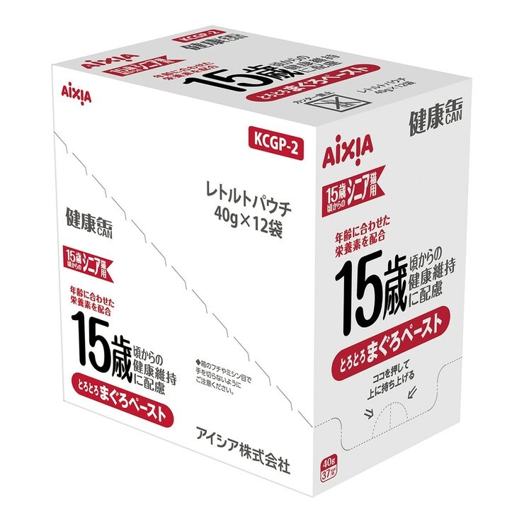 愛喜雅 健康缶貓餐包 七歲以上 40公克 X 12包 X 4入