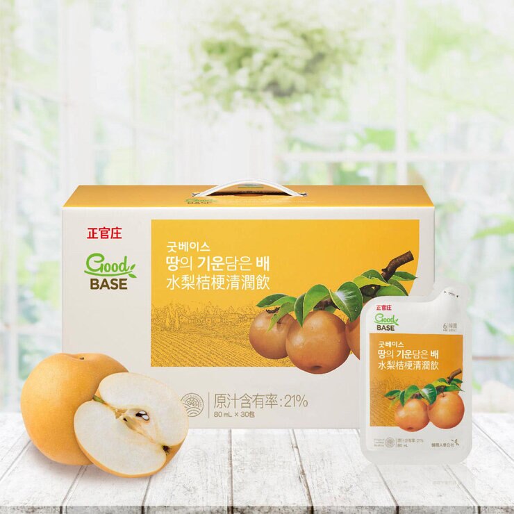 JKJ GoodBASE Pear 80 ml X 30-Pack