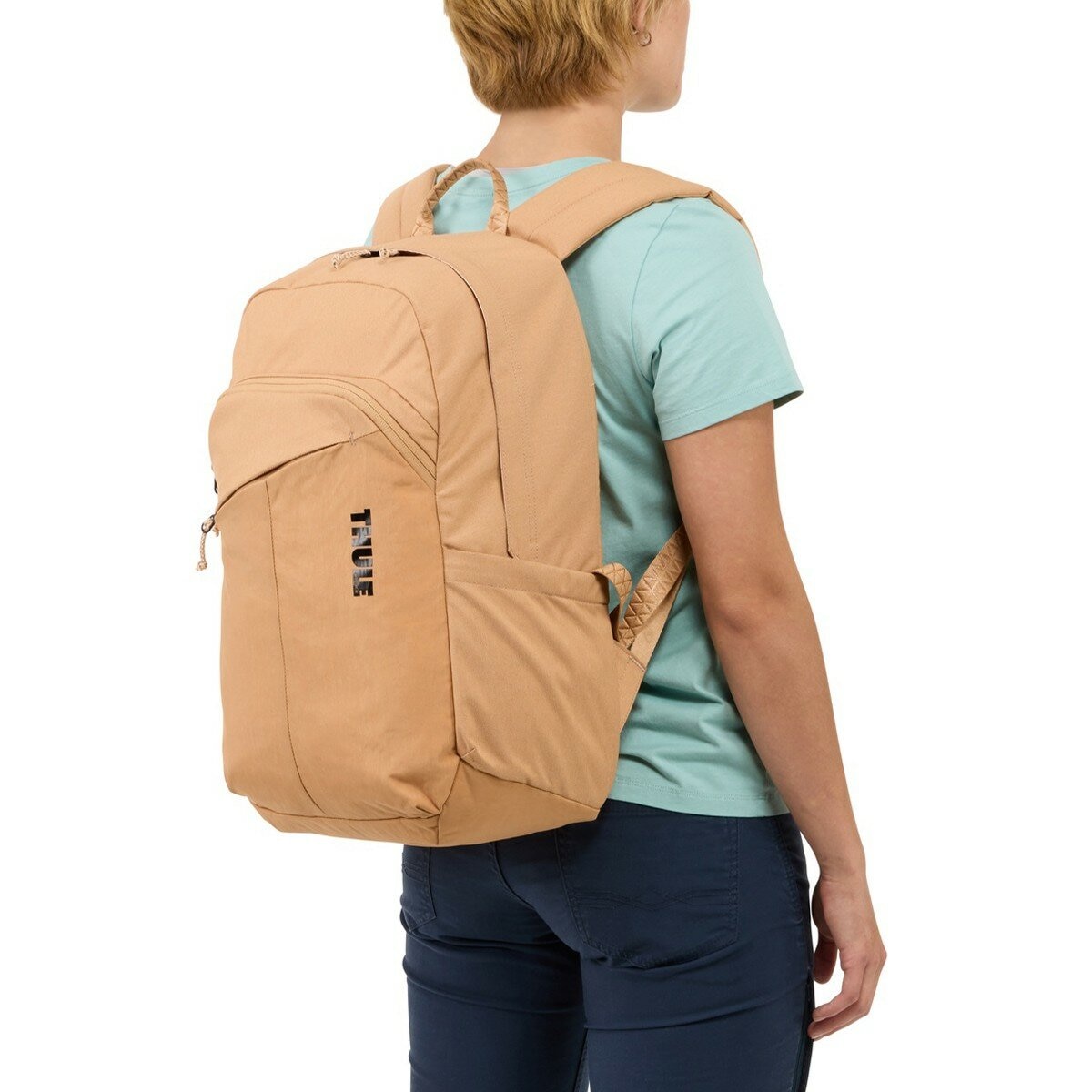 THULE Indago 筆電後背包 23公升 粉駝棕