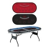 Barrington 10人撲克桌 含LED燈 Barrington 10人撲克桌 含LED燈