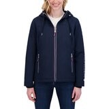 Tommy Hilfiger 女軟殼連帽外套 深藍