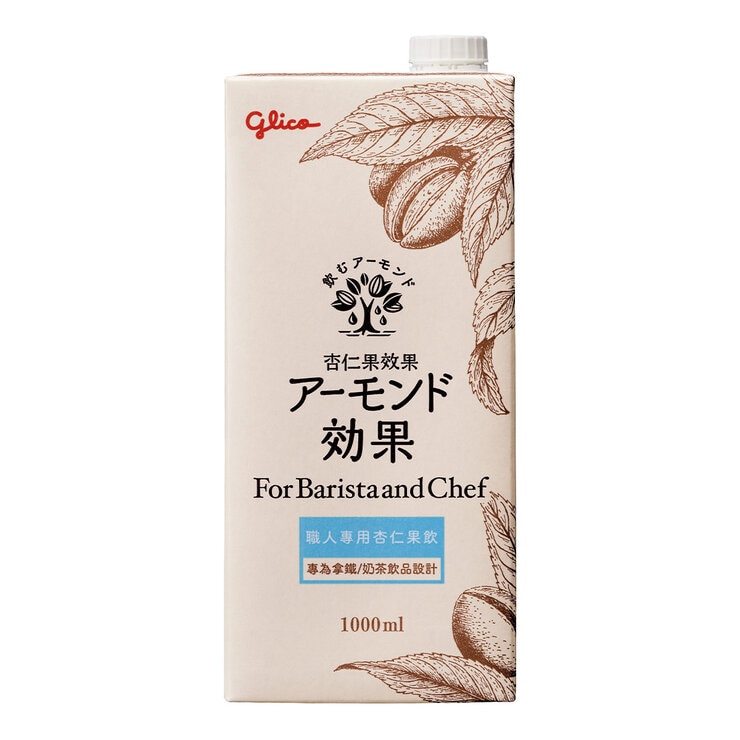 格力高 無糖杏仁果飲職人版 1000毫升 X 6入