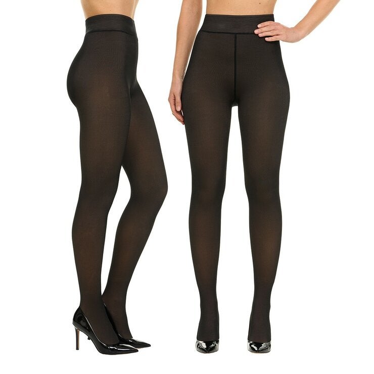 Halston 女保暖褲襪 2入 黑 Halston 女保暖褲襪 2入 黑