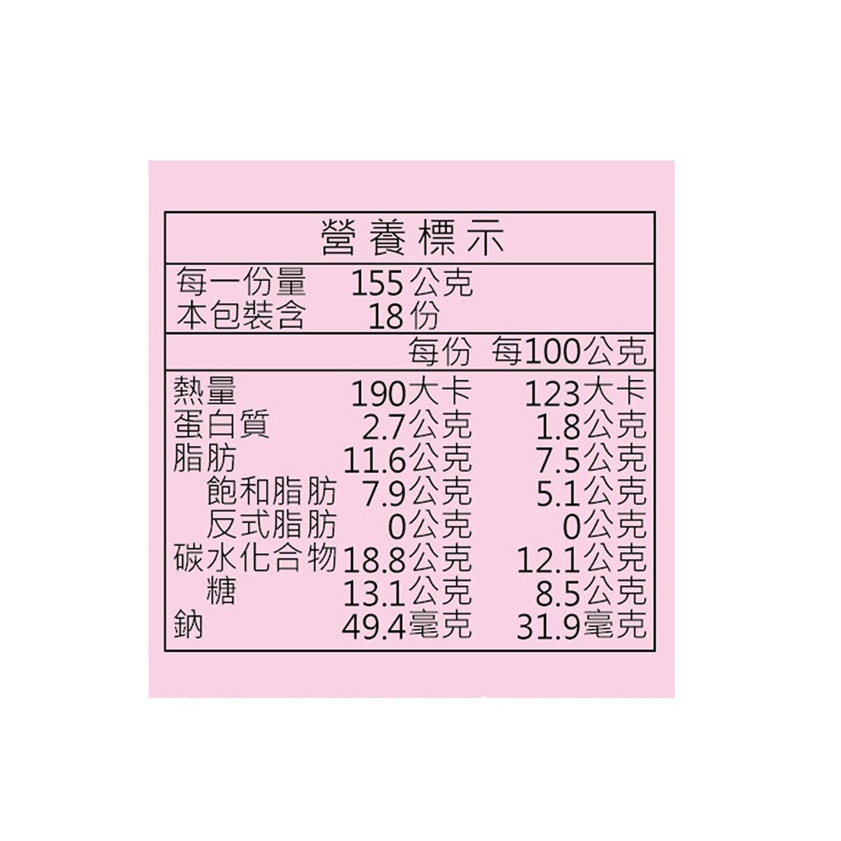 義美 奶酪 155公克 X 18入