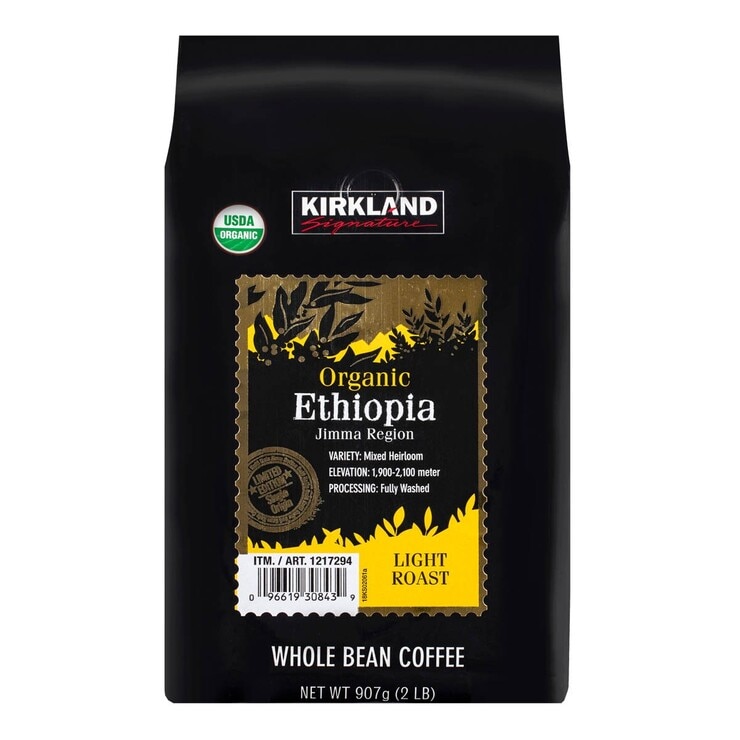 kirkland organic ethiopian coffee