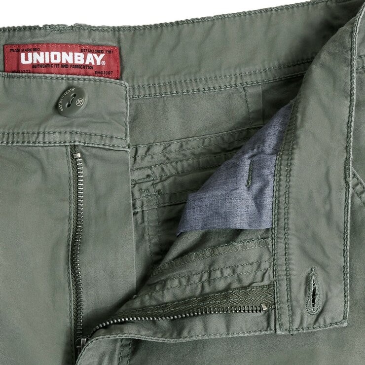 Unionbay 男工裝短褲 橄欖