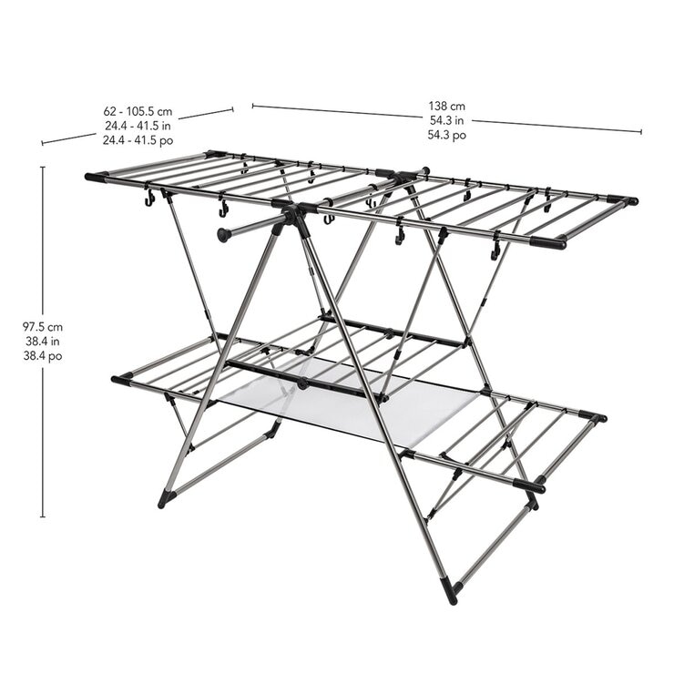 Greenway 折疊式室內外兩用不鏽鋼曬衣架