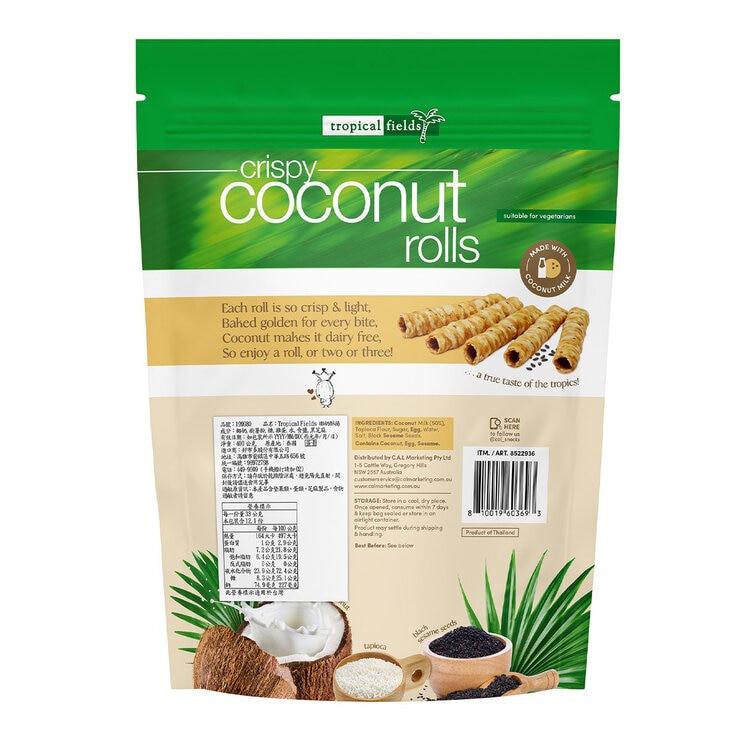Tropical Fields 椰奶酥捲 400公克