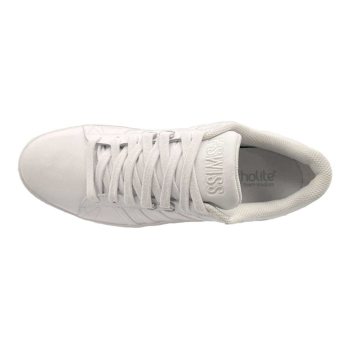 K-Swiss 男休閒防水鞋 白