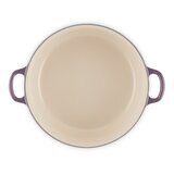 Le Creuset 雙耳圓形鑄鐵鍋 含鋼頭鍋蓋 28公分 水晶紫
