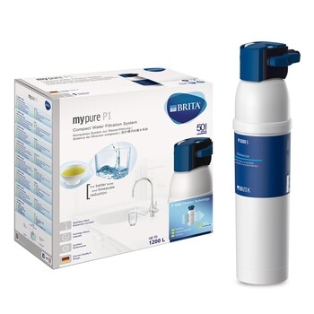 Brita mypure P3000 櫥下型硬水軟化濾水系統 ON LINE LED (含P1000濾芯一入＋P3000 濾芯一入)