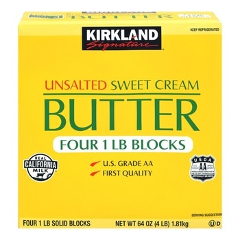 Kirkland Signature 科克蘭 無鹽奶油 453GX4PK Kirkland Signature 科克蘭 無鹽奶油 453GX4PK