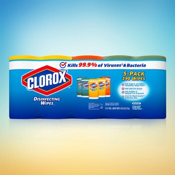 Clorox 高樂氏 萬用清潔擦拭濕巾 78張 X 5入 Clorox 高樂氏 萬用清潔擦拭濕巾 78張 X 5入