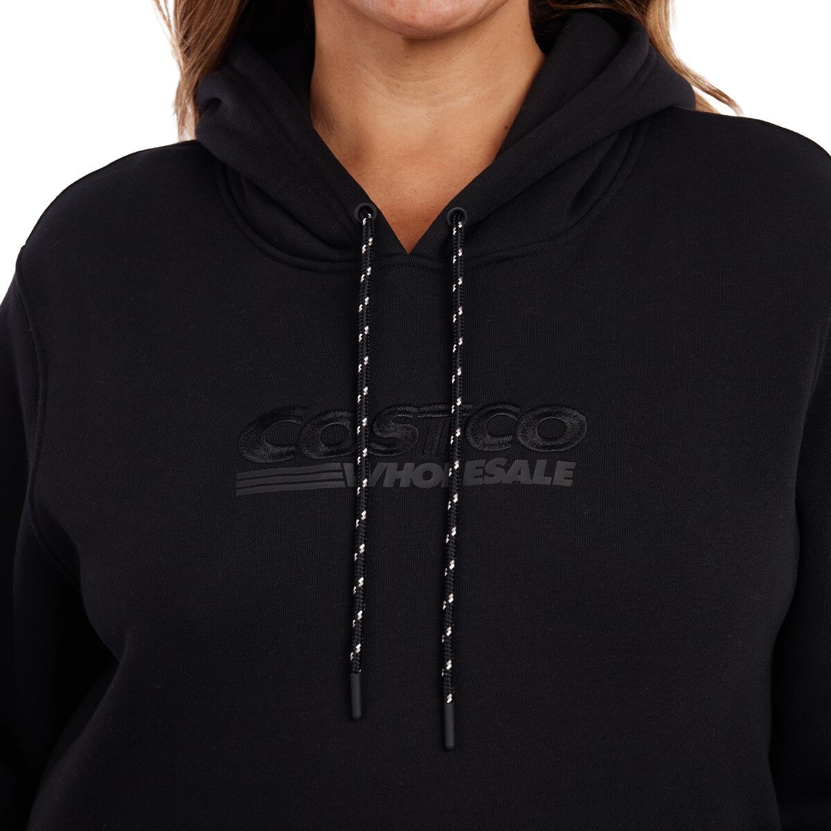 科克蘭 連帽長袖上衣 黑