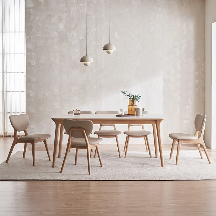 Finlandia Carino Cermaic 餐桌椅七件組