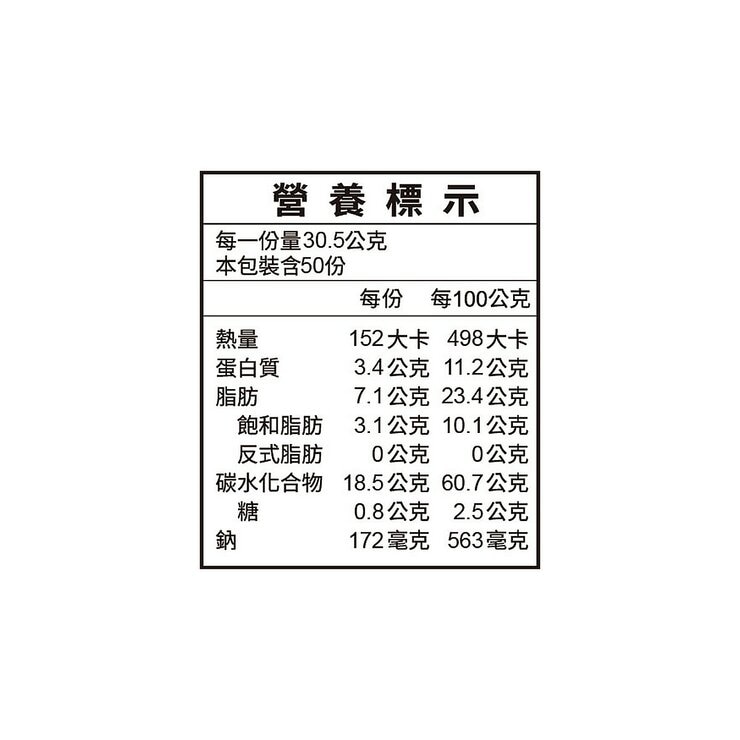 盛香珍 酵母覺醒 濃厚紫菜青蔥蘇打餅 1525公克