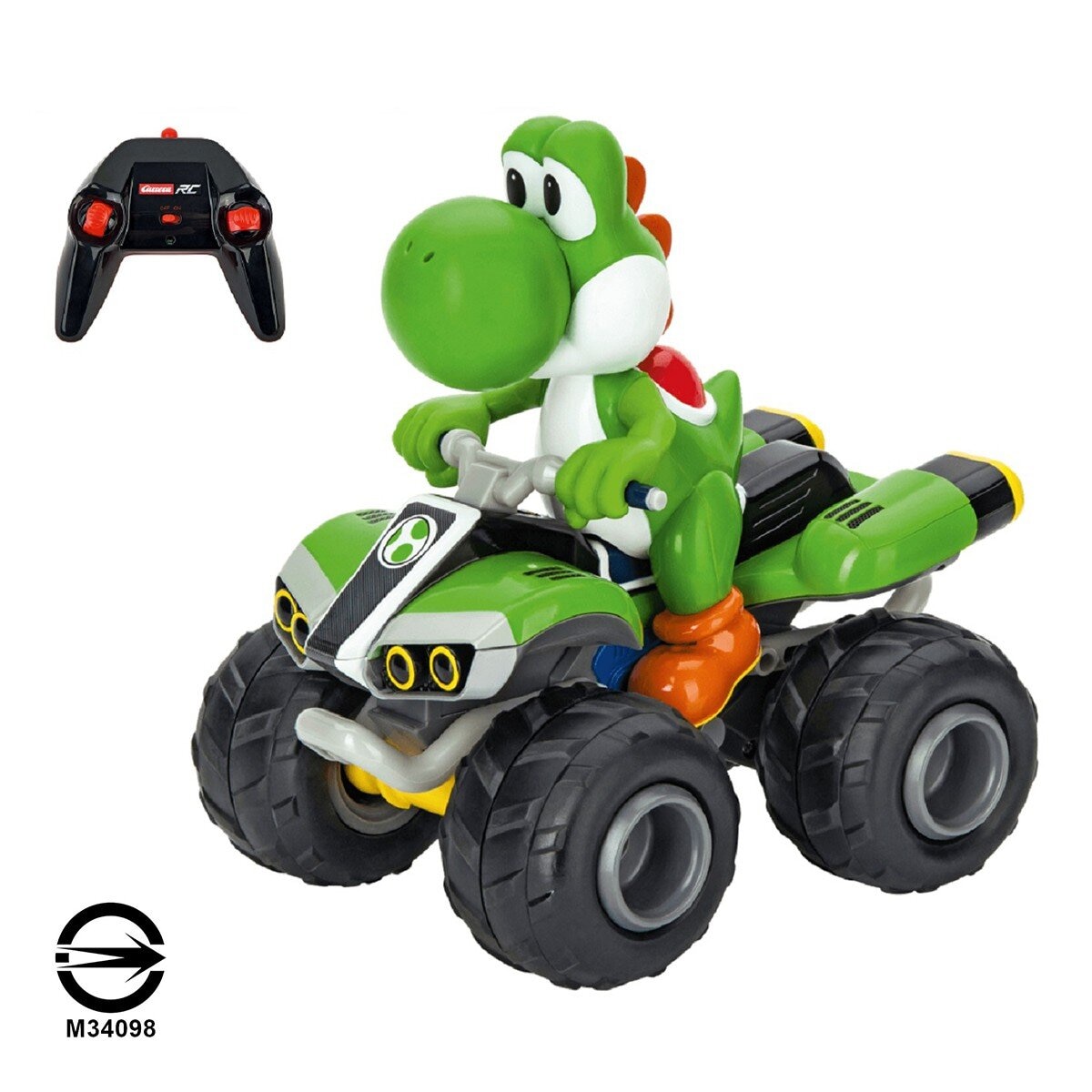 Carrera Mario Kart 1:20 越野遙控車 耀西 / 6歲以上