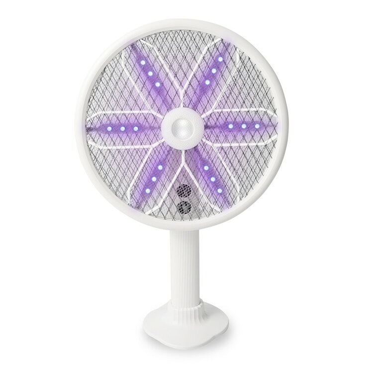 旺德 充電式伸縮桿/旋轉拍面/拍燈二合一電蚊拍 旺德 充電式伸縮桿/旋轉拍面/拍燈二合一電蚊拍
