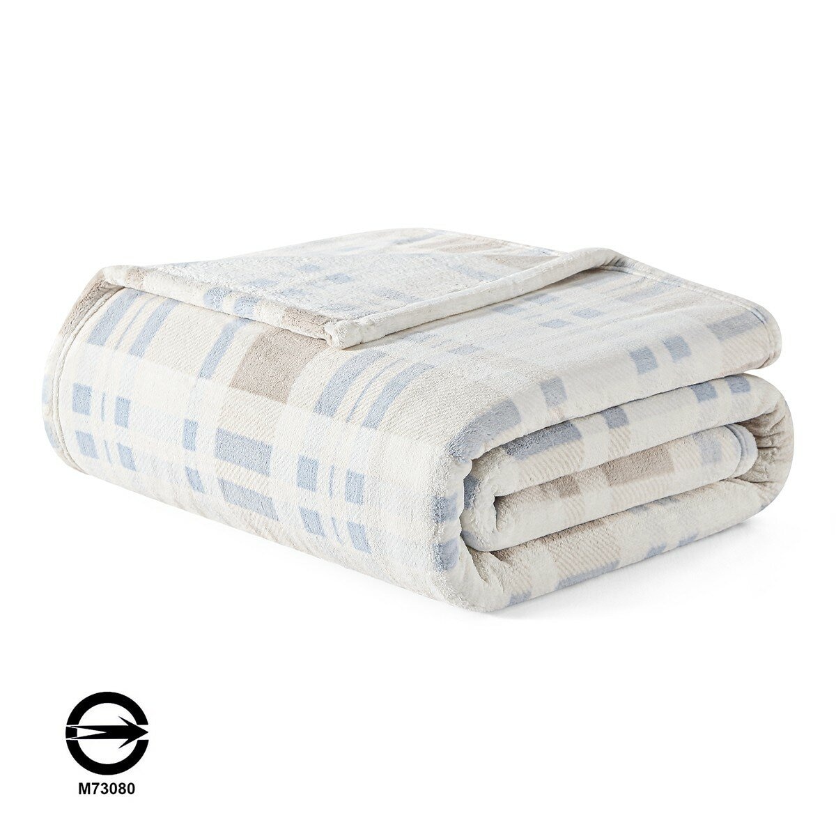 Casual Living 印花柔軟舒適毛毯 152公分 X 177公分 米咖 Casual Living 印花柔軟舒適毛毯 152公分 X 177公分 米咖