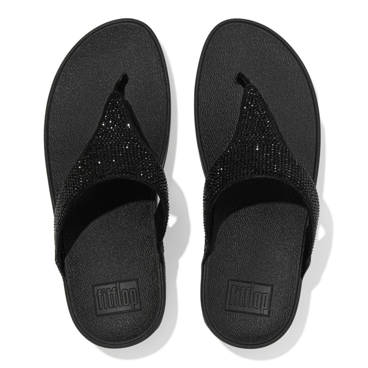 FitFlop Lulu 牛皮女拖鞋 黑 FitFlop Lulu 牛皮女拖鞋 黑
