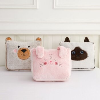 Fraiche Maison 動物造型舒適三角靠墊 40公分 X 35公分 X 20公分