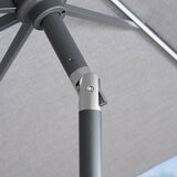 Sunvilla 10呎 LED 戶外遮陽傘 灰色