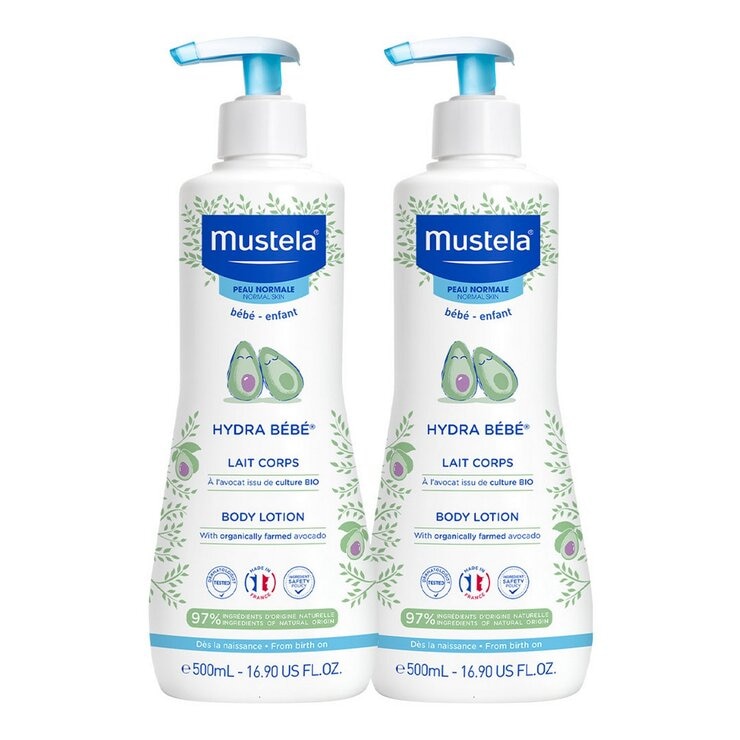 慕之恬廊慕之幼爽身潤膚乳 500毫升 X 2入