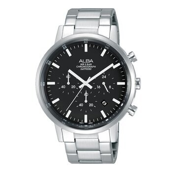 Alba 不鏽鋼錶帶男錶 VD53-X296D