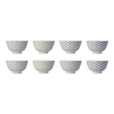 Minoyaki 日本製美濃燒飯碗 8件組