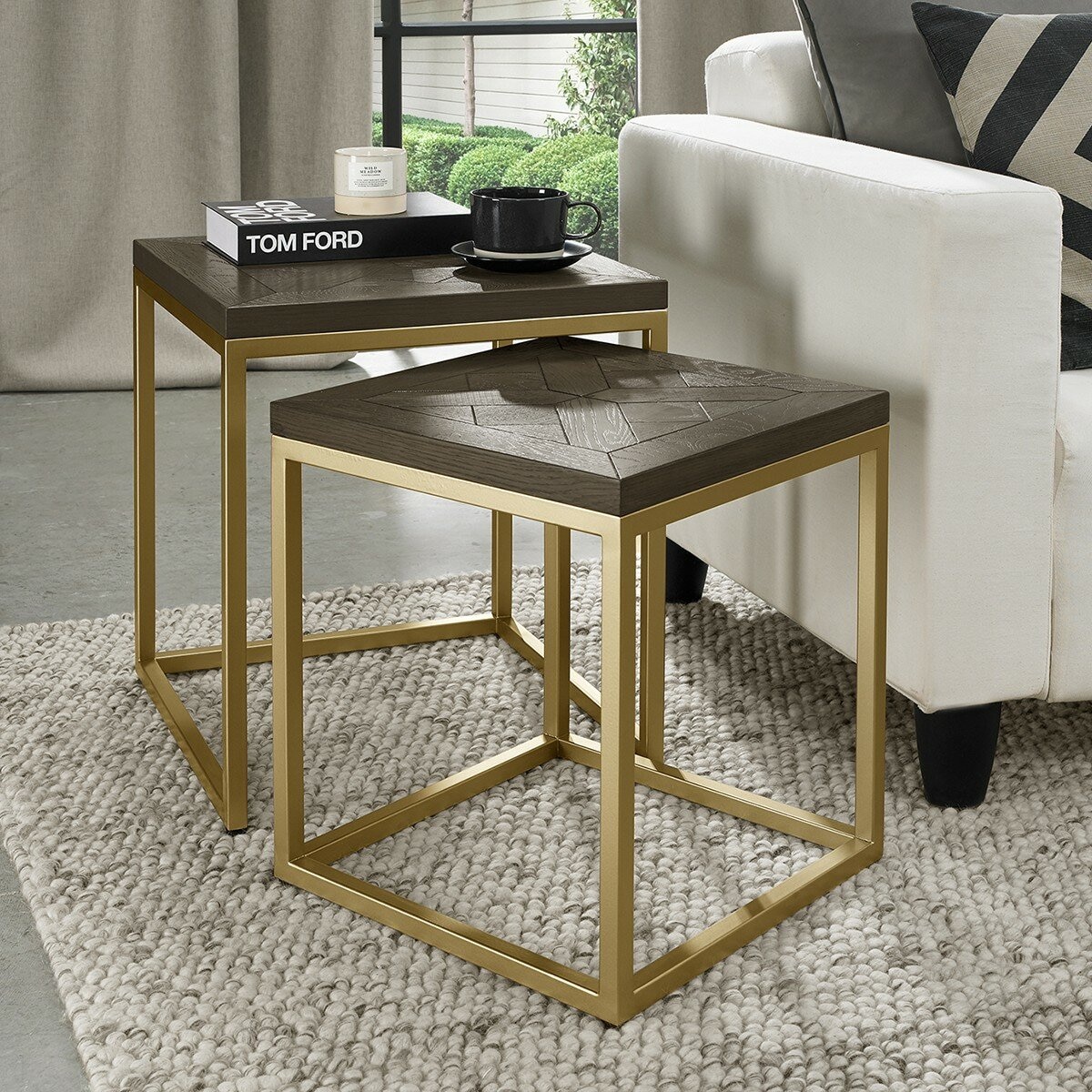 Bentley Designs Athena 子母邊桌2件組