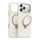 Torras Ostand Spin Silicone Magnetic 相機按鍵旋轉支架矽膠防摔手機殼 iPhone 17 Pro Max 初雪白 + Insta II Master 高清滿版螢幕鋼化玻璃保護貼 Torras Ostand Spin Silicone Magnetic 相機按鍵旋轉支架矽膠防摔手機殼 iPhone 17 Pro Max 初雪白 + Insta II Master 高清滿版螢幕鋼化玻璃保護貼