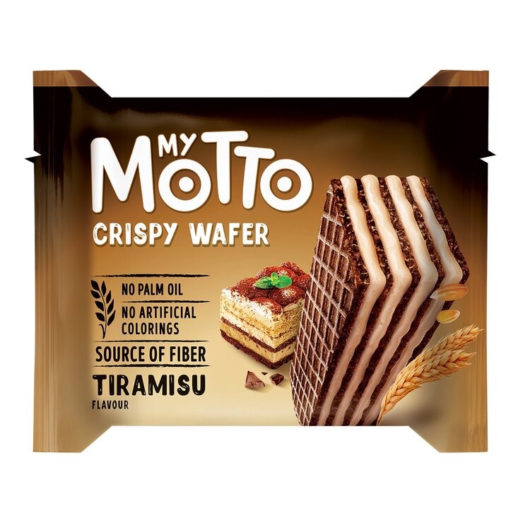 MY MOTTO 提拉米蘇風味威化餅 30公克 X 20包
