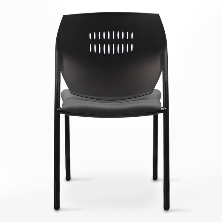 Musical Chairs Impressa 腳塞型訪客椅 灰