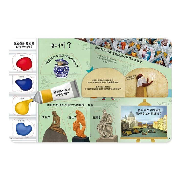 想問什麼翻翻書：關於音樂＋藝術你想知道什麼？（２冊）