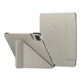 SwitchEasy Origami 全方位多角度支架保護套 iPad Air 11吋 M3 / M2 & iPad Pro 11吋 2022 M2 - 2018 & iPad Air 10.9吋 2022-20 星光白