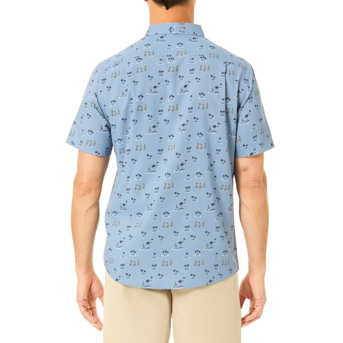 Tailor Vintage 男短袖襯衫 藍