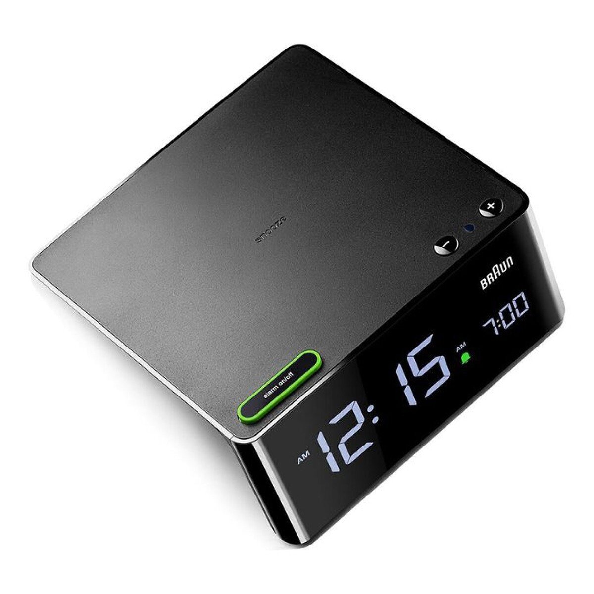 德國百靈 VA LCD 時鐘 黑 #BC16BUS