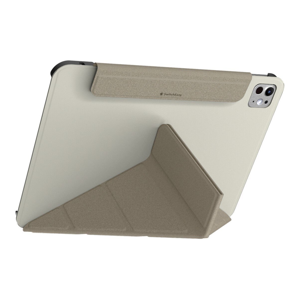 SwitchEasy Origami 全方位多角度支架保護套 iPad Pro 11吋 2024 M4 星光白
