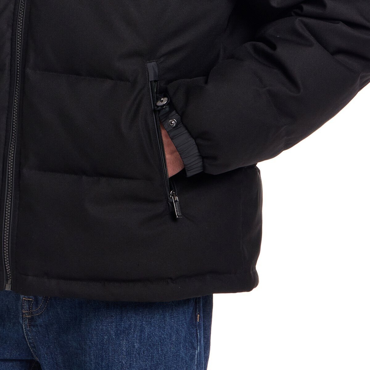 Weatherproof 男填充外套 黑