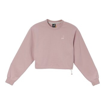 KANGOL 女長袖短版抽繩上衣 KANGOL 女長袖短版抽繩上衣