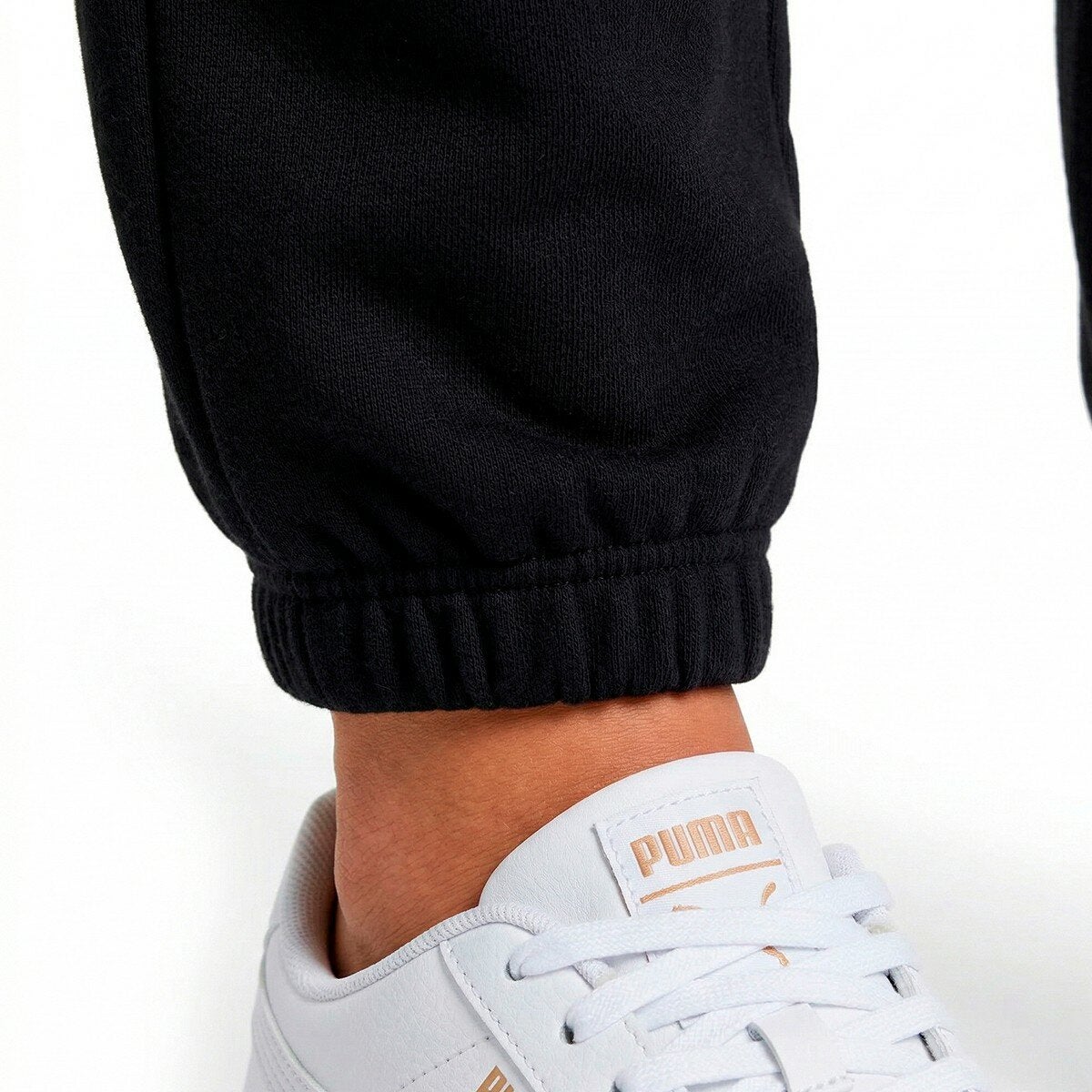 Puma 女束口長褲 黑