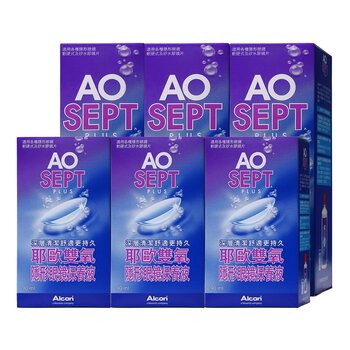 AOSEPT 耶歐雙氧隱形眼鏡保養液 1350毫升 (360毫升 X 3瓶 + 90毫升 X 3瓶) AOSEPT 耶歐雙氧隱形眼鏡保養液 1350毫升 (360毫升 X 3瓶 + 90毫升 X 3瓶)