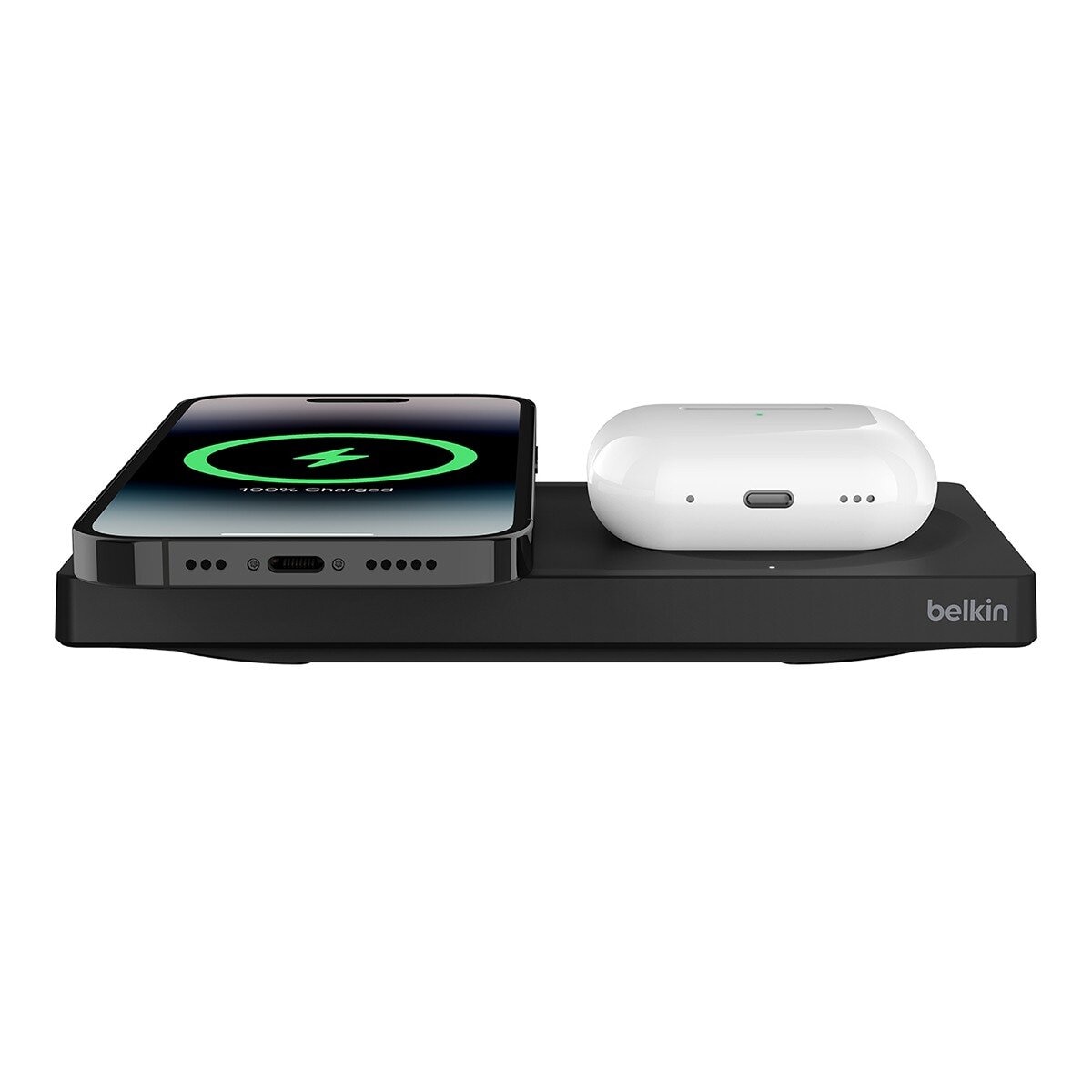 Belkin BoostCharge Pro Magsafe 2合1 無線充電板 15W (無旅充) 黑色