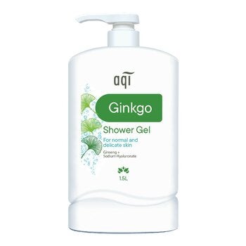 AQI 銀杏沐浴乳 1.5公升