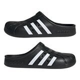 Adidas 中性包腳拖鞋 黑
